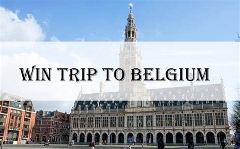 Win A Trip To Leuven Belgium For The Stella