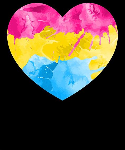 ~tatyana(she/her) ~kay (she/her) ещё публикации от pansexual.memes__. Pansexual Heart product LGBTQ Pride Gift Idea Digital Art ...