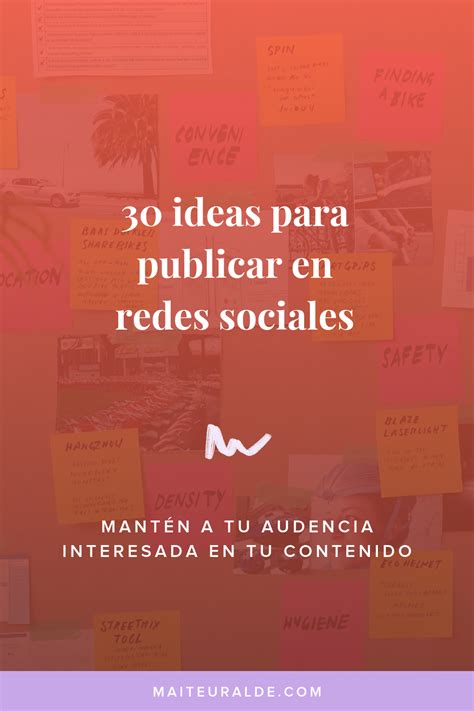 Descubre Ideas Para Publicaciones En Redes Sociales Y Muchas De