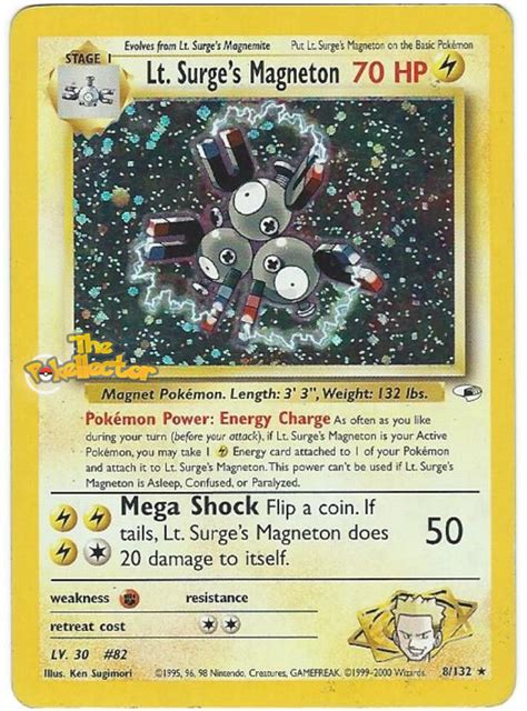 Now you can use your. Lt. Surge's Magneton - Gym Heroes #8 Pokemon Card