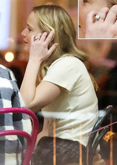 Jennifer Lawrence Flashes Engagement Ring From Cooke Maroney