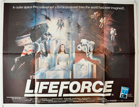 lifeforce original cinema movie poster from british quad posters and us 1