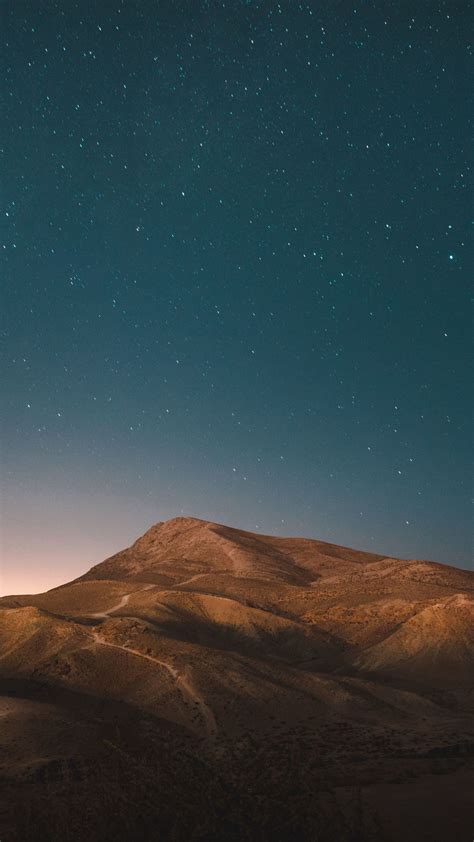 1080x1920 1080x1920 Desert Nature Night Sky Hd Mountains Stars
