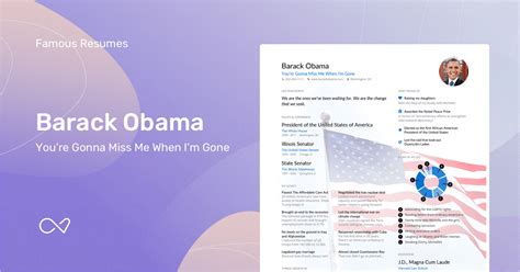 Barack Obamas Resume Example Enhancv