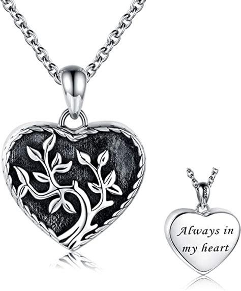 Tree Of Life Cremation Jewelry For Ashes Urn Necklace Pendant Charm For
