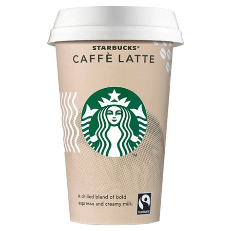Starbucks Caffe Latte Flavoured Milk Iced Coffee 220ml Spar