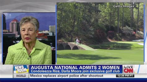 Celebration Surprise Humor After Augusta National Admits First Women Cnn