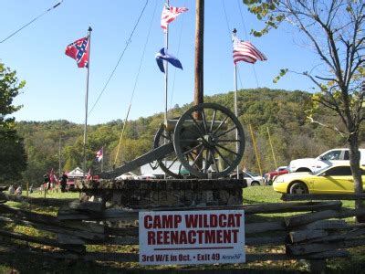 The october 21, 1861, union victory at camp wildcat in kentucky, was overshadowed by the federal debacle at ball's bluff in virginia, which took place the sa. Battle of Camp Wildcat Civil War Reenactment - Linda's Lunacy