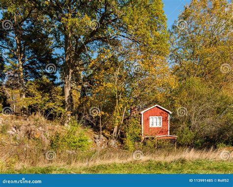 Autumn In Rural Sweden Stock Image Image Of Scandinavian 113991485