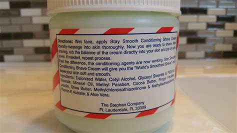 Stephan Stay Smooth Conditioning Shave Cream A Treasure Direct From The Vault Style4men Ca