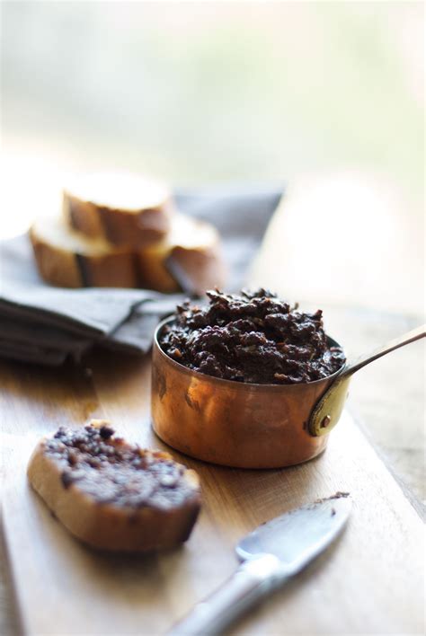 Tapenade aux olives noires Recette