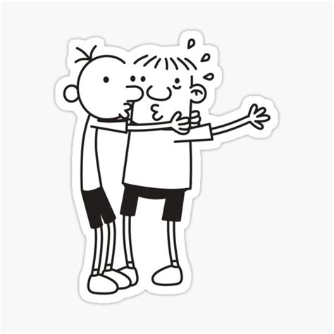 Greg Kissing Rowley Sticker For Sale By Imsorrywomen Redbubble
