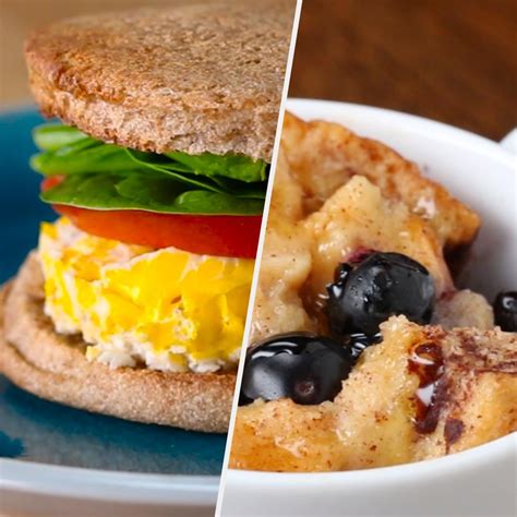 I also made biscuits from another tasty recipe and used those instead of english muffins. Microwave Breakfast Ideas For People Who Are Always ...
