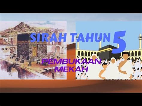 Antara iktibar yang dapat diperolehi daripada peristiwa pembukaan kota mekah ialah: SIRAH TAHUN 5 - Pembukaan Kota Mekah - YouTube