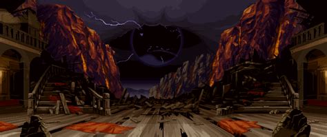 Stunning Animated S Of Backgrounds From Old Fighting Games