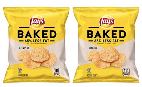 Stock Up Price Lays Baked Potato Chips Variety Pack 40 Count Living