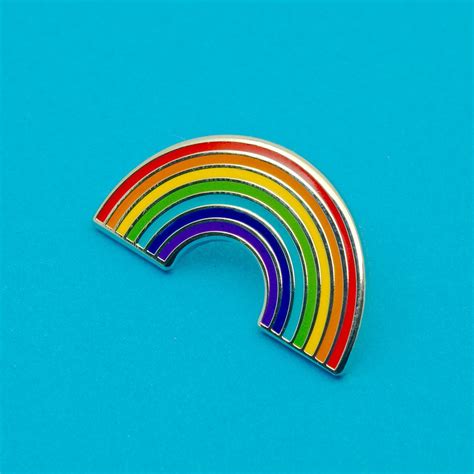 Rainbow Rainbow Pin Badge Pride Priders