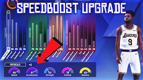 How To Upgrade Physical Stats In Nba 2k20 Speed Acceleration