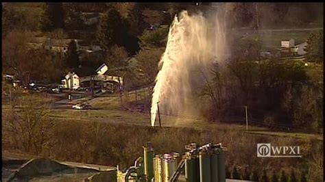 Repairs Continue After Huge Geyser Shoots Into Air From Water Main