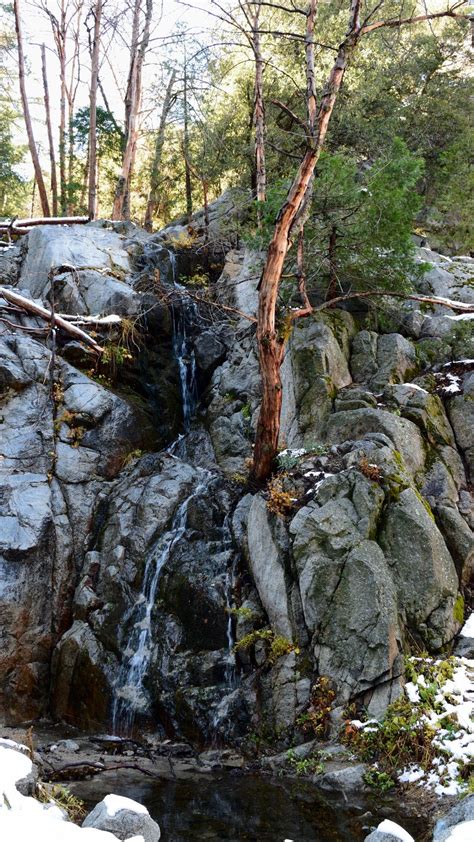 Property is fantastic condition with many upgrades. a little waterfall in the San Bernardino mountains ...
