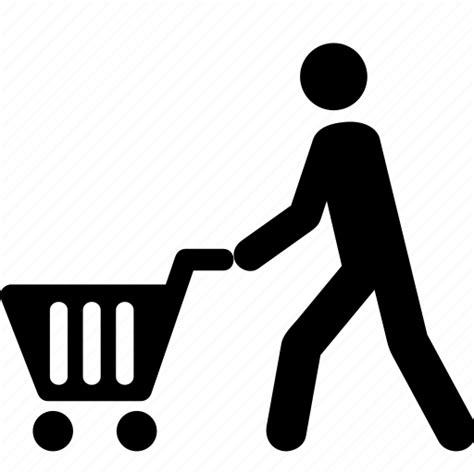 Business Caddy Mall Market People Shopper Shopping Icon