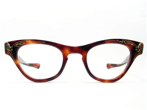Vintage Eyeglasses Frames Eyewear Sunglasses 50s Vintage Cat Eye Glasses Frame 50s Eyeglasses