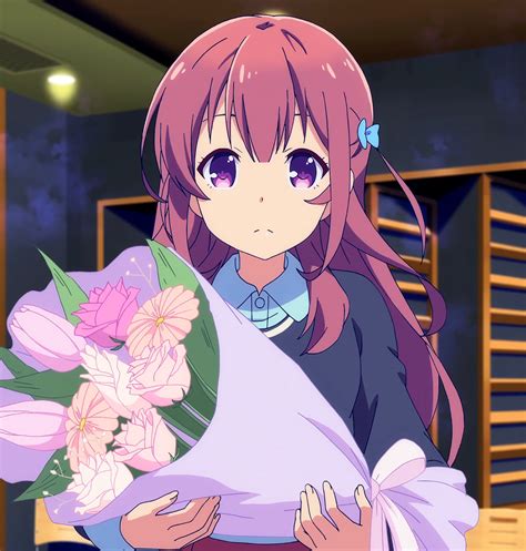 Image Chitose Karasuma Holding Flowers Stitched Cap Girlish Number Ep 5png Animevice Wiki