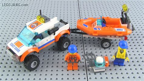 Lego Coast Guard 4x4 And Diving Boat Set 60012 Review