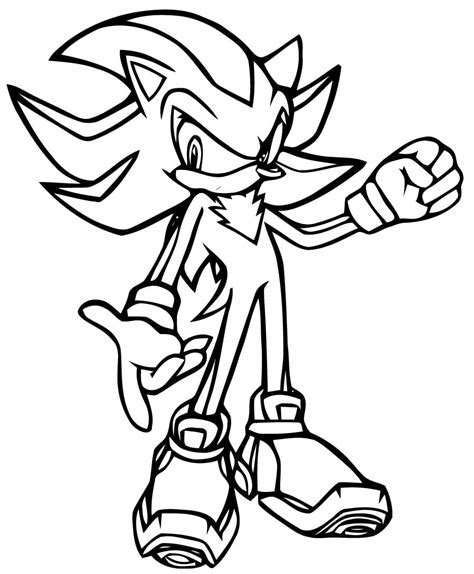 550x711 super sonic vs super shadow coloring pages printable coloring. Sonic to color for children - Sonic Kids Coloring Pages