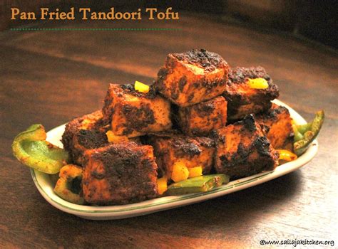 Sailaja Kitchena Site For All Food Lovers Tandoori Tofu Baked