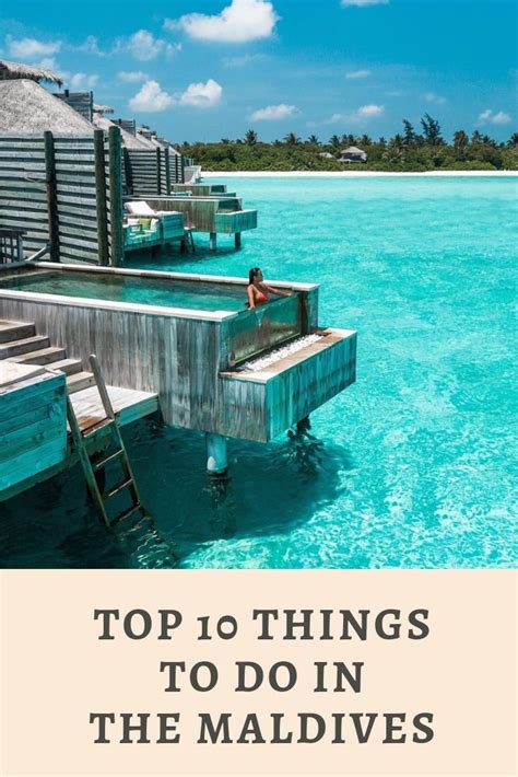 Top 10 Things To Do In The Maldives Travel Photography Nature
