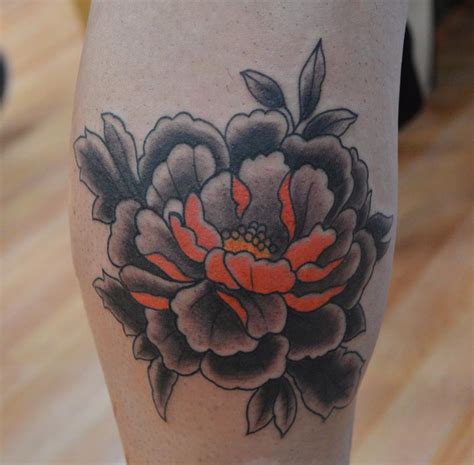 Off The Map Tattoo Tattoos Ian Robert Mckown Japanese Peony Flower