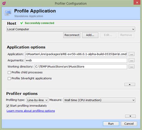 Profiling Aspnet Vnext Using Dotmemory And Dottrace The Net Tools Blog