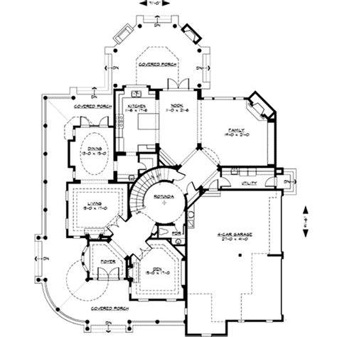 Victorian Style House Plan 4 Beds 45 Baths 5250 Sqft Plan 132 175