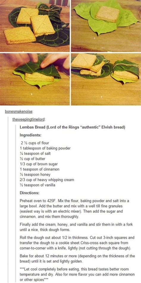 Lembas Bread Recipe From The Lord Of The Rings Media Chomp