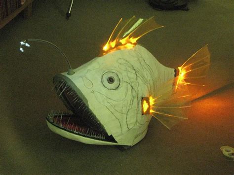 Angler Fish Mask Glowing In The Dark Helder Da Rocha Flickr