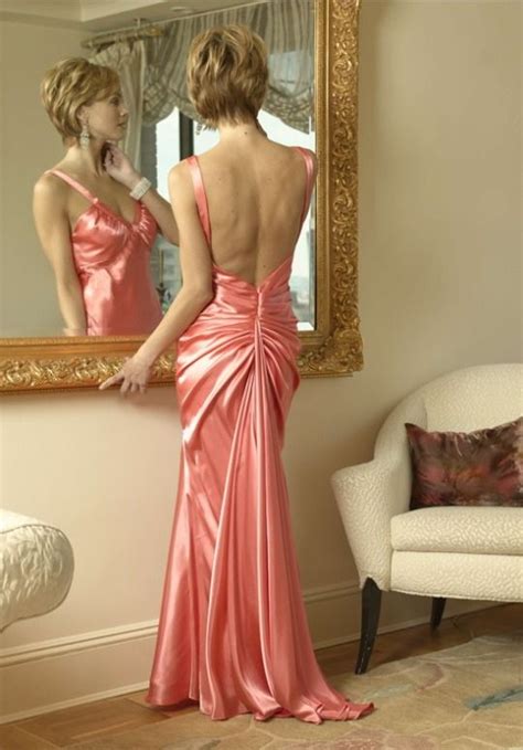 Glamour And Gloss Fashion Satin Dress Long Dress Clothes For Women
