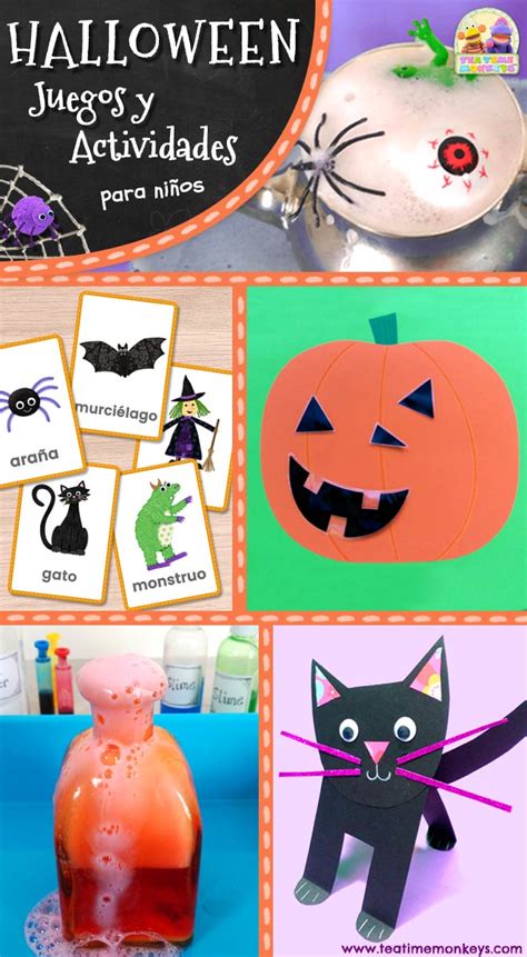 Divertidas Actividades De Halloween Para Enseñar Inglés A Niños