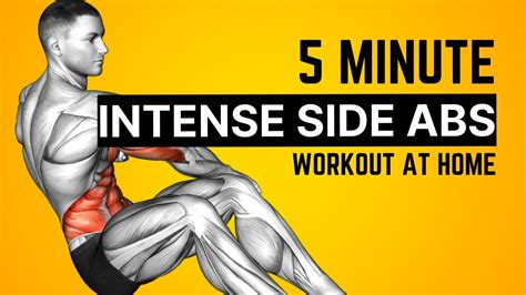 Intense Side Abs Workout At Home No Equipment Youtube