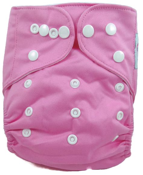 Bubblegum Pink Polyester Cloth Diaper Piddly Winx Bamboo Cloth Diapers