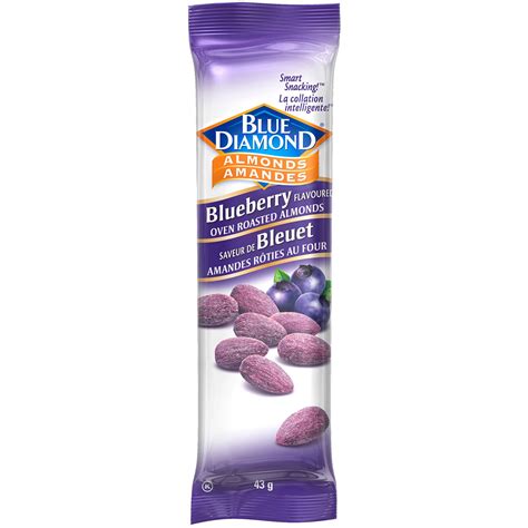 Blue Diamond Almonds Blueberry 43 G 12bx Grand And Toy