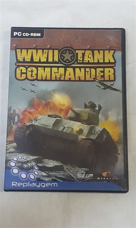 Wwii Tank Commander Pc Cd Rom Video Gaming Video Games Playstation