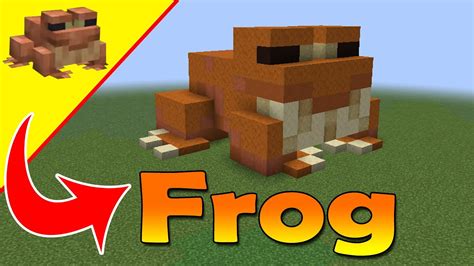 Minecraft Frog Frog Statue Minecraft Mob Build Tutorial Minecraft