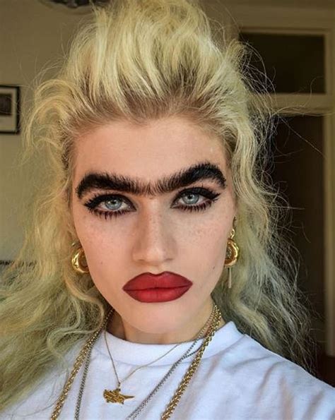 Unibrow Model Admits She Gets Death Threats Online For Bushy Features