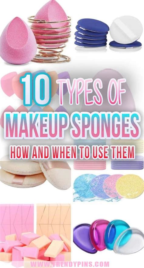 How To Use Diffe Types Of Makeup Sponges Mugeek Vidalondon