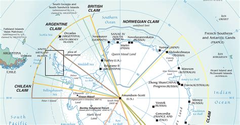 Mapped Visualizing Territorial Claims In Antarctica