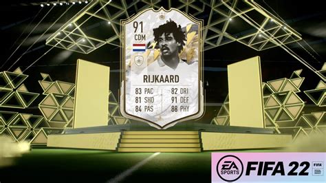 ICON MOMENTS RIJKAARD REVIEW 91 ICON MOMENTS FRANK RIJKAARD PLAYER