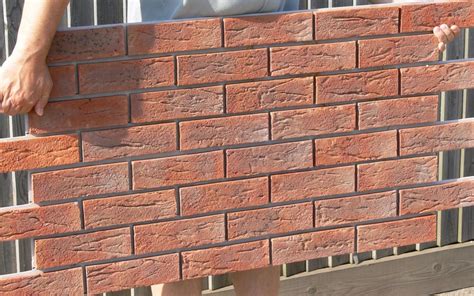 Grp Backed Brick Slips Brick Cladding Artificial Stone Veneer