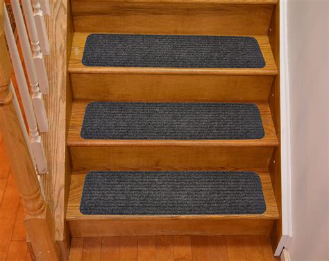 Premium Stair Treads Collection Set Of 13 Indoor Skid Slip Resistant
