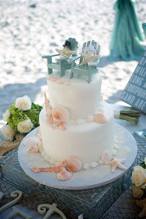 Newest 47 Wedding Cake Ideas For Beach Wedding